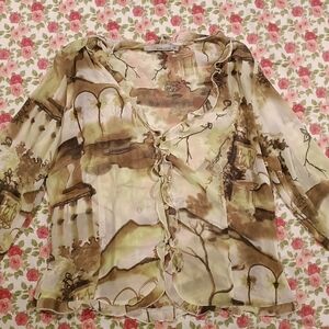 Fairycore Sheer Blouse